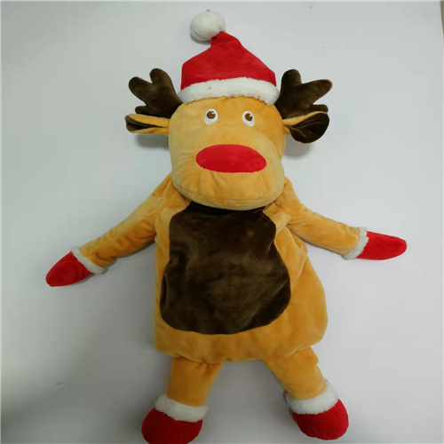 HWBC-1023-Giraffe deer hot water bottle cover