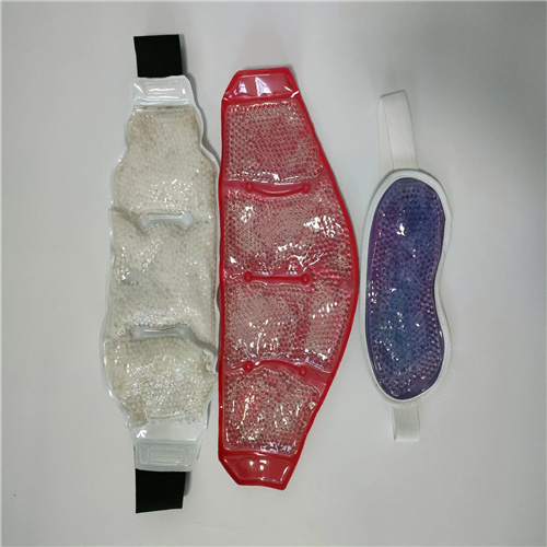 Reusable gel beads hot cold packs